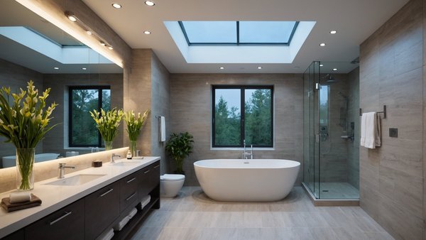 Verrière salle bain : ajoutez du style et de la lumière